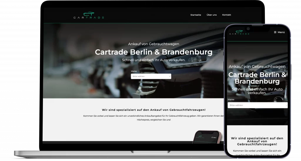 Cartrade-Berlin Website erstellen lassen